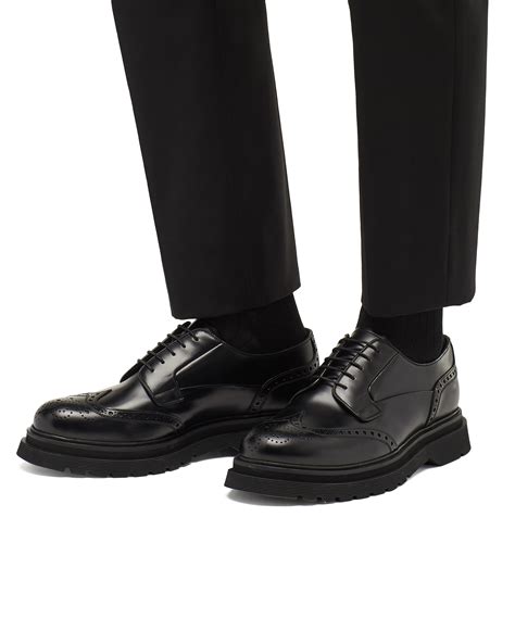 prada derby shoes mens